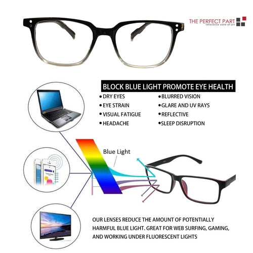 2 PK Unisex Blue Light glasses