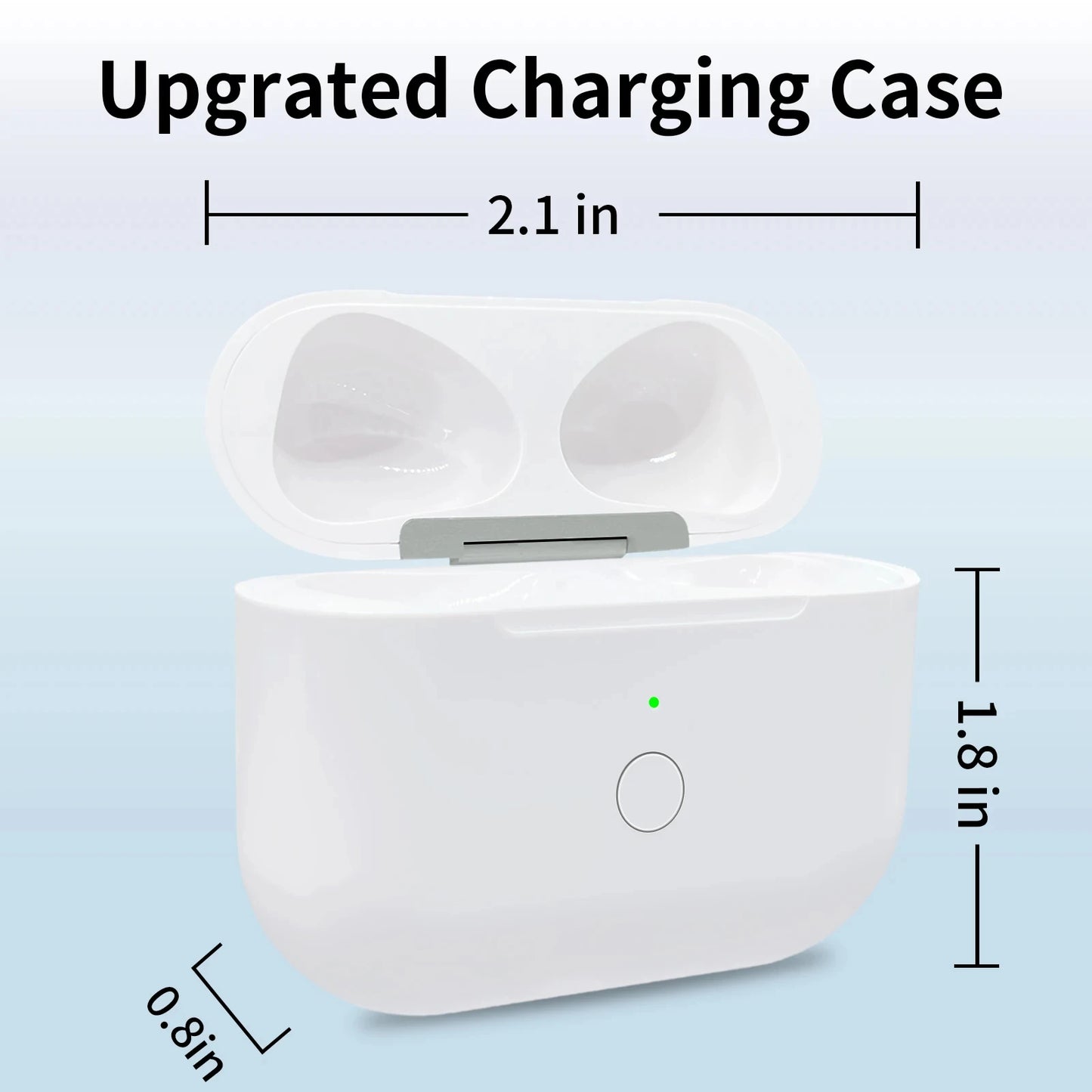 Replacement Original Charging Box For Airpods Pro 1 2 3 Bluetooth Earphone Battery Charger Case With LED Indicator Light