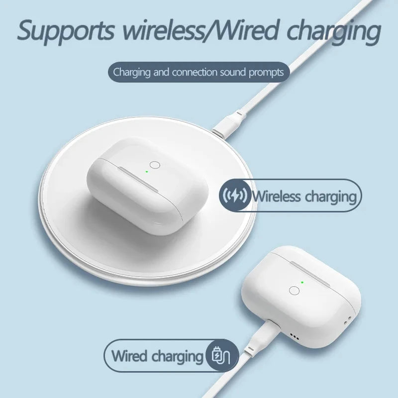 Replacement Original Charging Box For Airpods Pro 1 2 3 Bluetooth Earphone Battery Charger Case With LED Indicator Light
