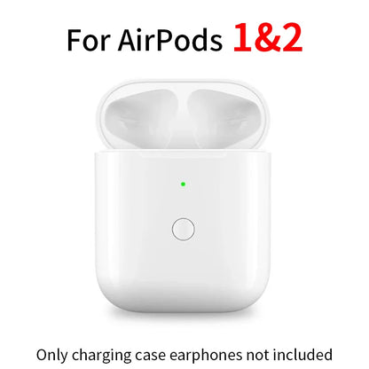 Replacement Original Charging Box For Airpods Pro 1 2 3 Bluetooth Earphone Battery Charger Case With LED Indicator Light
