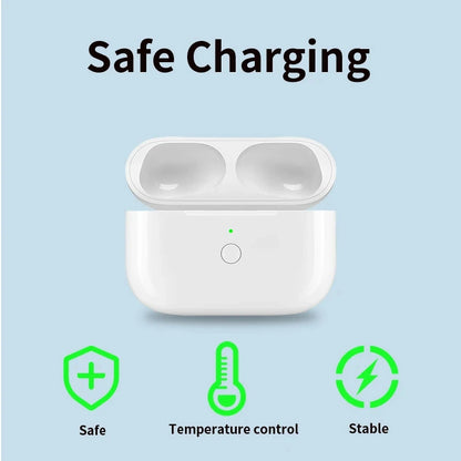 Replacement Original Charging Box For Airpods Pro 1 2 3 Bluetooth Earphone Battery Charger Case With LED Indicator Light